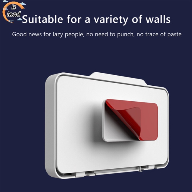 Giá Đỡ Điện Thoại Gắn Tường Chống Thấm Nước Tiện Dụng Cho Phòng Tắm / Nhà Bếp