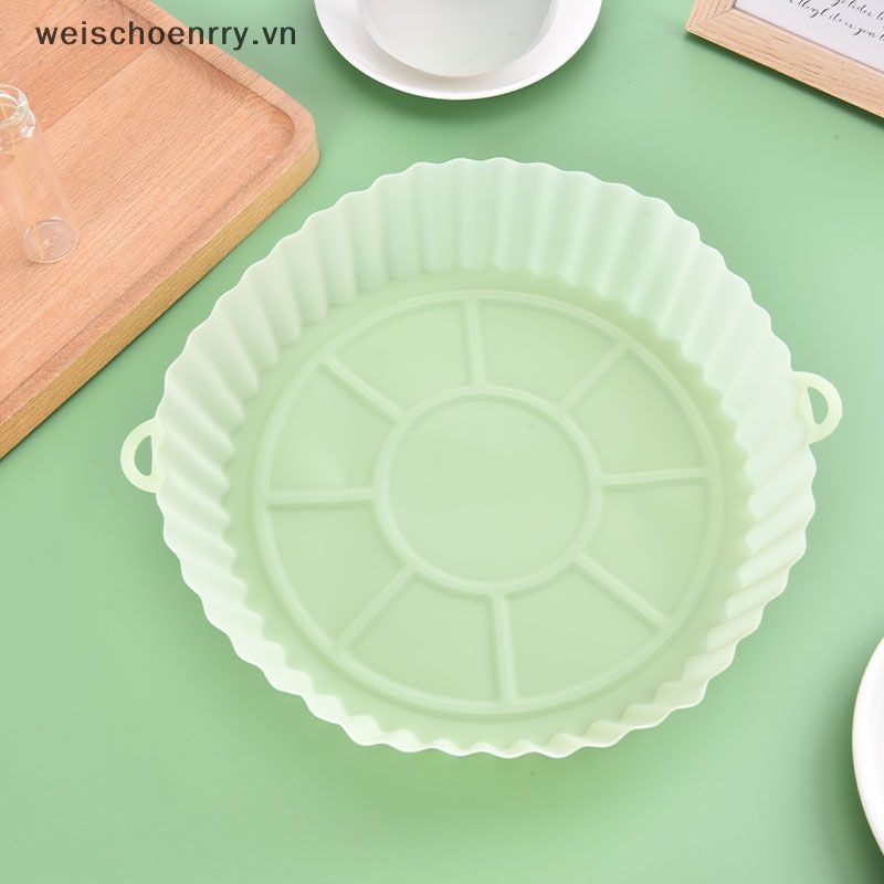 Khay Tròn 20cm Bằng Silicon Dùng Nướng Bánh Pizza Tiện Dụng