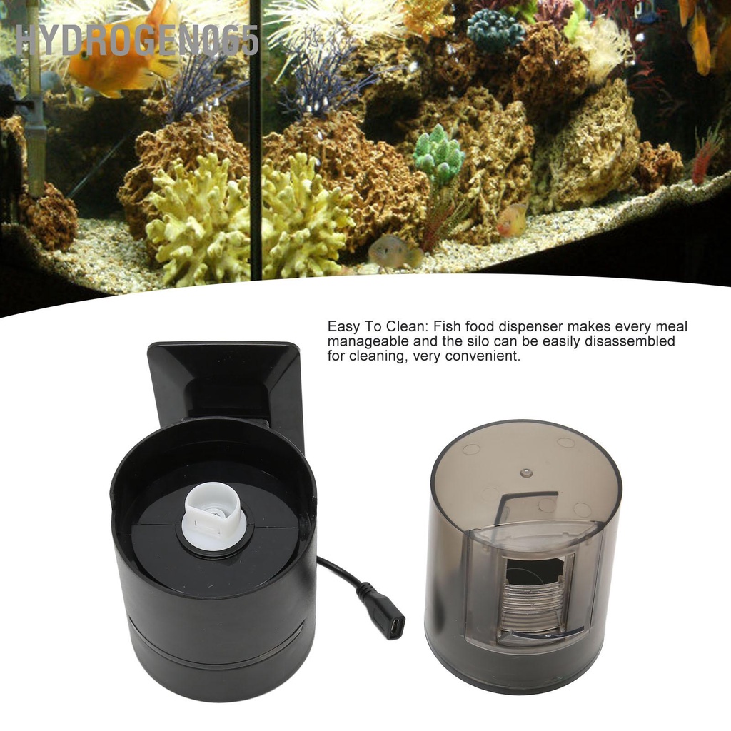 Hydrogen065 Tự Động Cho Cá Ăn WiFi Điều Khiển Từ Xa Thời Gian Thông Minh Vòi Có Thể Chỉnh Hẹn Giờ Kỳ Nghỉ