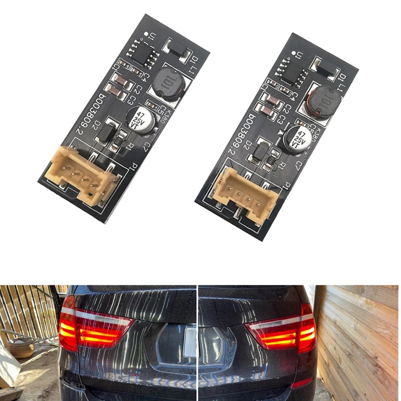 B B003809.2 Cho BMW X3 F25 10-17 2PCS Đèn hậu LED phía sau Sửa chữa đèn hậu Bảng mạch điều khiển LED