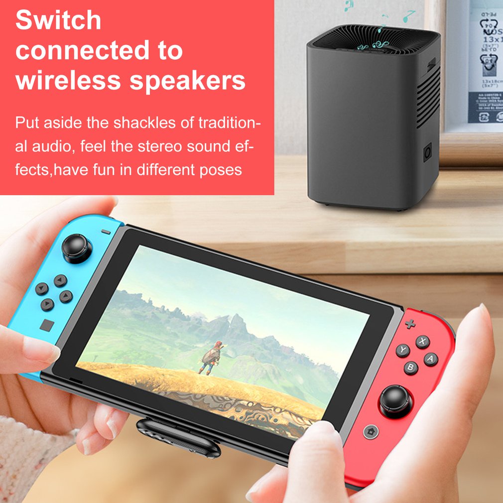 Wireless 5.0 Adapter Usb Transmitter Receiver Stereo Audio Transmitters Type-C For Nintendos Switches [Q/5]