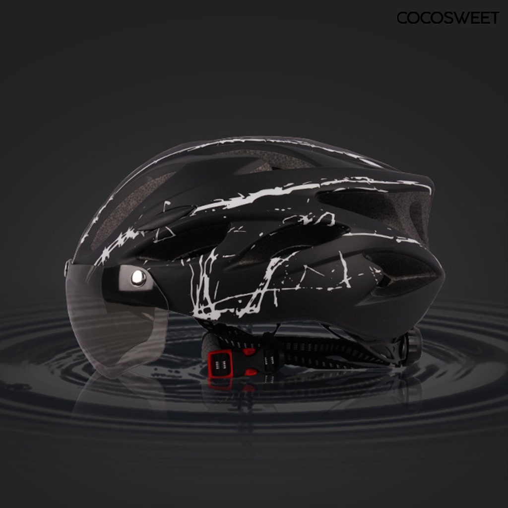 Mũ Bảo Hiểm Siêu Nhẹ Có Kính Bảo Hộ Cho Người Lớn