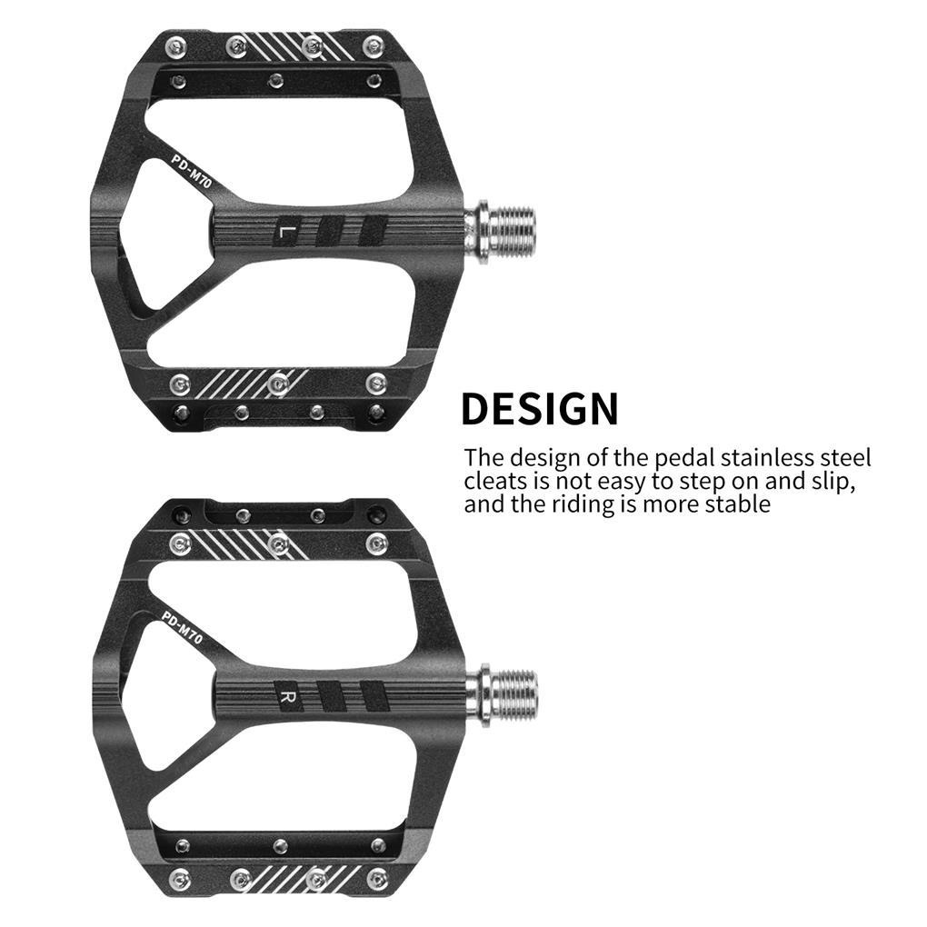 Bộ Bàn Đạp Xe Đạp 3 Vòng Bi PD-M70 Bằng Nhôm Chất Lượng Cao