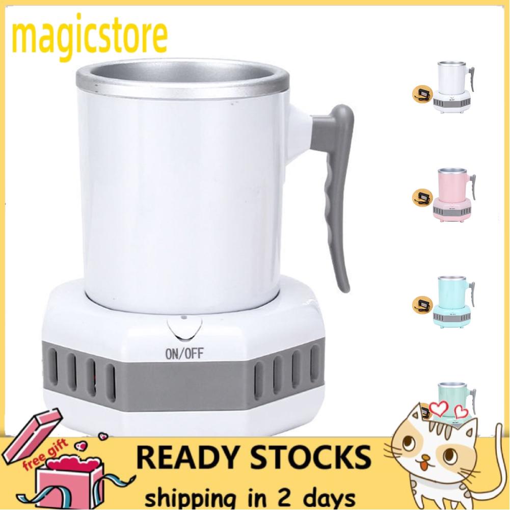 Magicstore Mug Cooler Portable Multi Function  Coffee Refrigeration Cup for Home Office Dormitory US Plug 100-240V