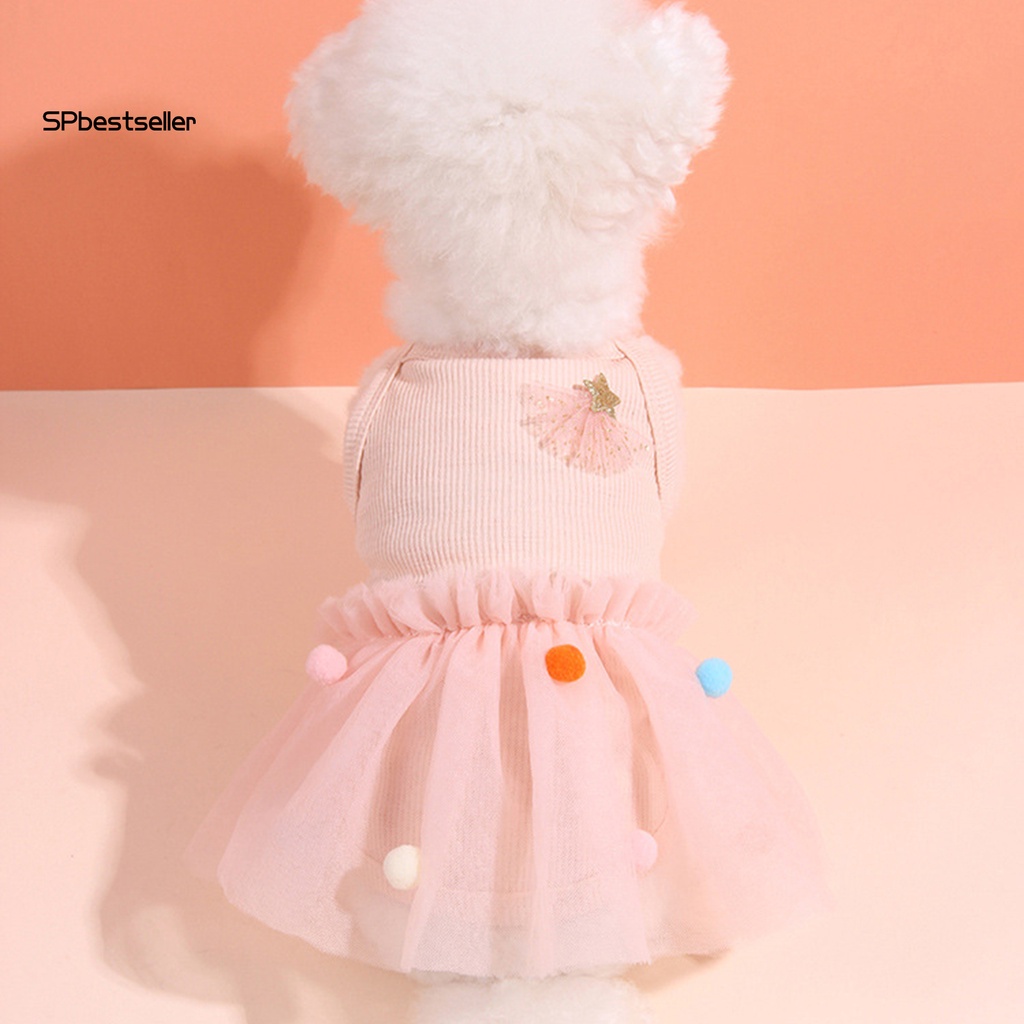 Đầm Cotton Hai Lớp Không Dính Thoáng Khí Cho Thú Cưng