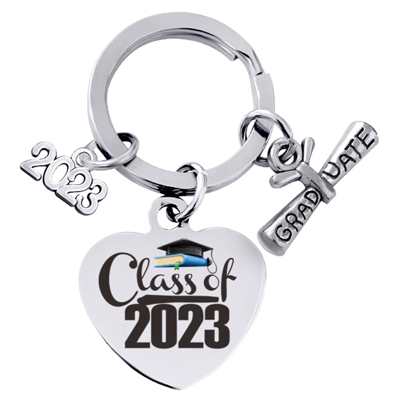 Ygt Móc Khóa Tròn Bằng Thép Không Gỉ 2023 In Chữ Thời Trang