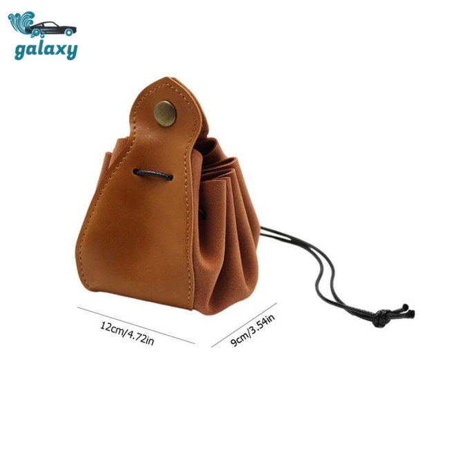 Galaxy Túi Da Pu Dây Rút Đa Năng Đựng Tiền Xu / Chìa Khóa Tiện Dụng Ốp