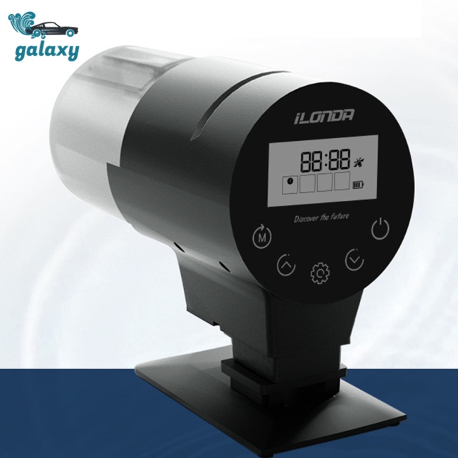 Galaxy Dụng Cụ Cho Cá Ăn Uống Màn Hình Kỹ Thuật Số Thông Minh Dung Tích Lớn