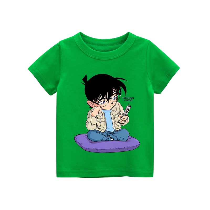 Áo thun trẻ em CONAN 2 , 8 màu áo, đầy đủ size có big size, MÀU KHÁC NHẮN TIN SHOP