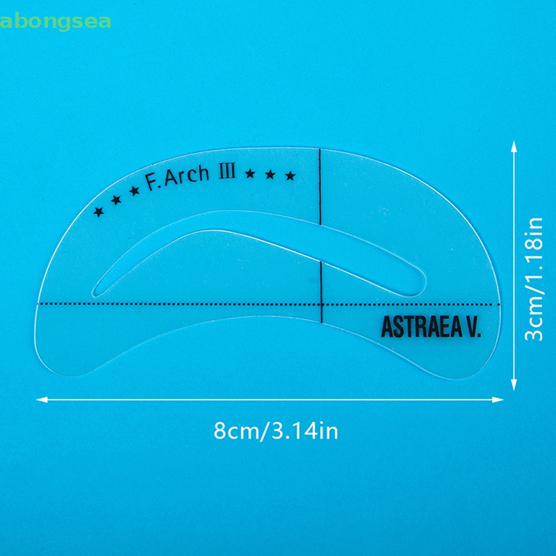 Khuôn Vẽ Lông Mày 6 Kiểu Tự Làm Tiện Dụng