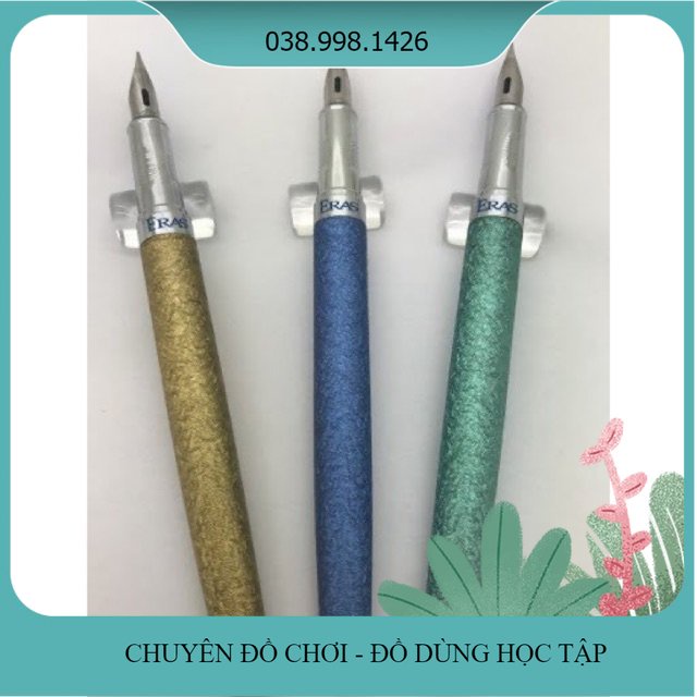 Bút Máy Ngòi Lá Tre (Ngòi Dẻo) Luyện Viết Chữ Đẹp Eras E018 _LL
