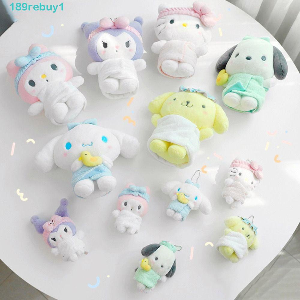 Móc Khóa Hình Mèo Nhồi Bông Mềm Mại Dễ Thương REBUY1