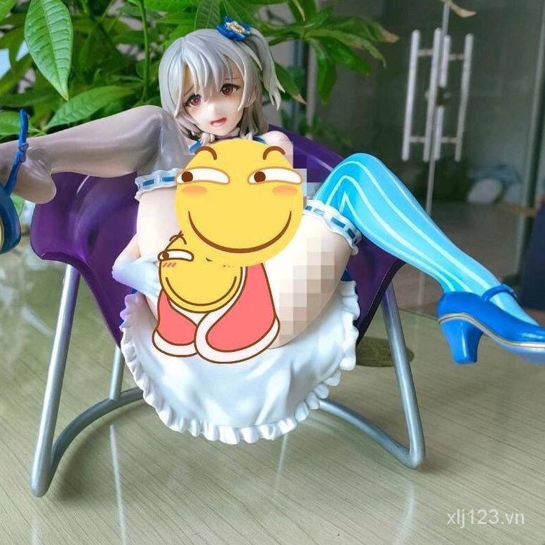 Mô Hình Nhân Vật Nữ Anime Yicai Secondary Dễ Thương Dùng Để Trang Trí Xe Hơi EH14