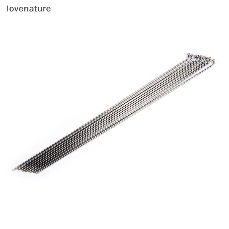 Bộ 10 Cái Căm Xe Đạp 14G Bằng Thép Không Gỉ