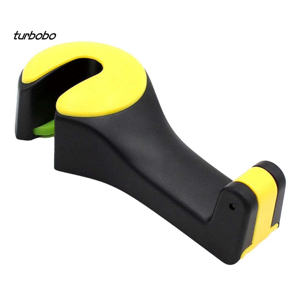 Móc Treo Đồ 2 Trong 1 Gắn Lưng Ghế Xe Hơi Chống Trượt Dễ Lắp Đặt