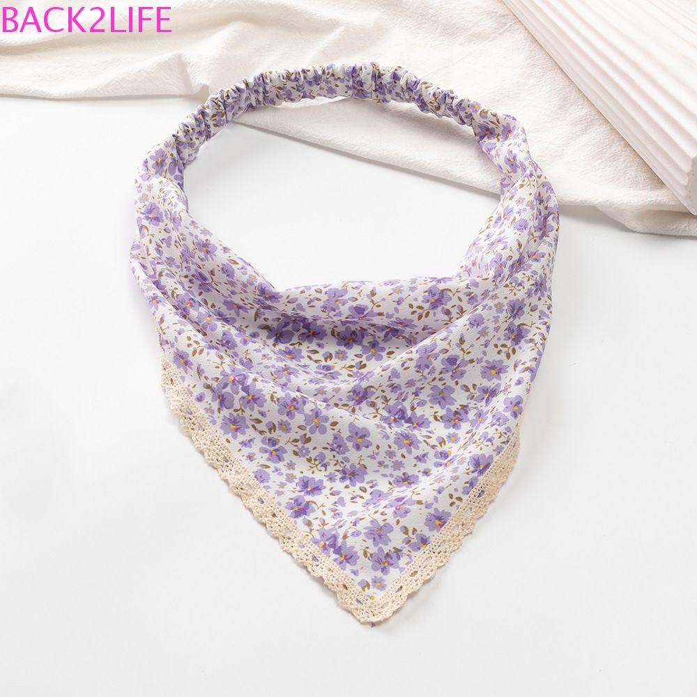 Băng Đô 2 Lớp Phối Ren Phong Cách Bohemian Dễ Thương Dành Cho Nữ