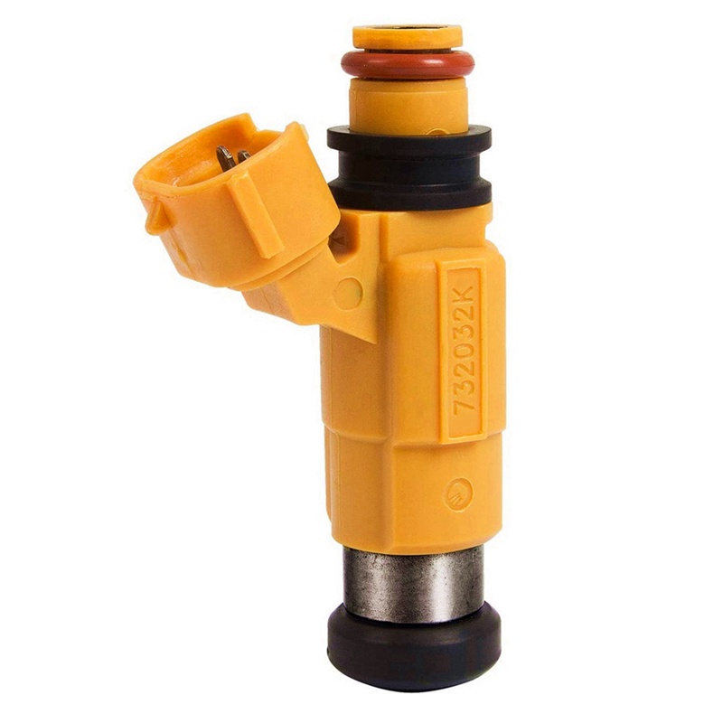 Vòi phun nhiên liệu màu vàng 4PCS Đầu phun nhựa CDH-275 MD319792 Cho Hàng hải cho Yamaha Outboard F150 cho Mitsubishi Galant AW347305 63p-13761-00-00