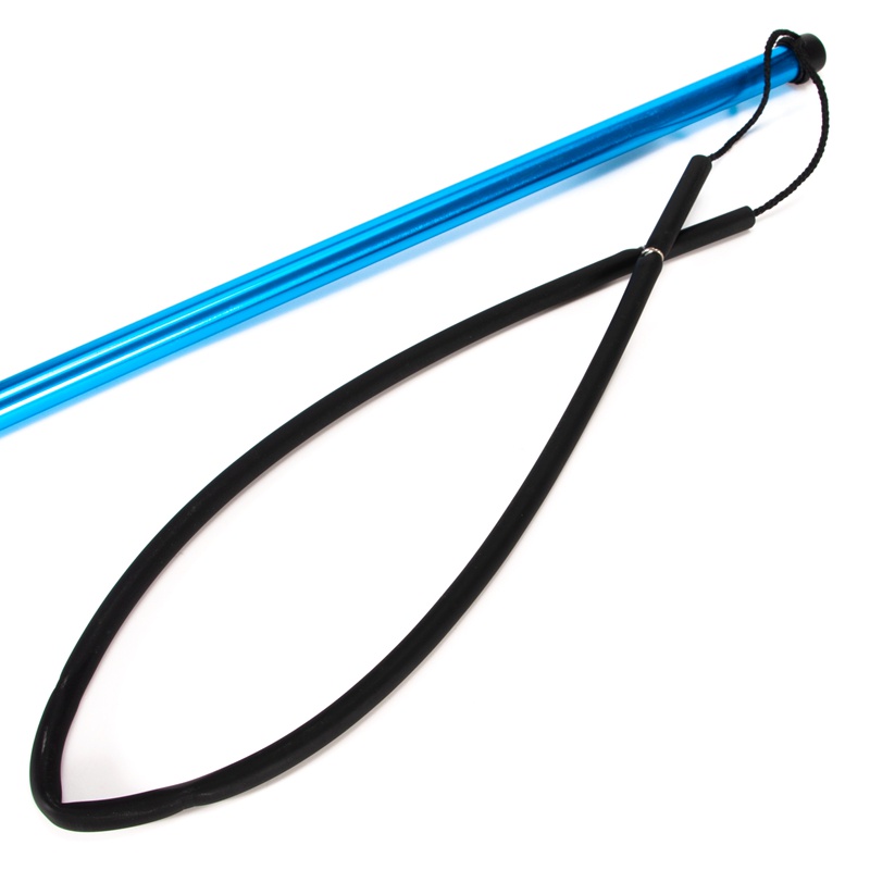 Cực hợp kim nhôm màu xanh có thể tháo rời Ba phần đàn hạc có thể tháo rời bằng thép không gỉ Thanh thép gai Kẹp nĩa