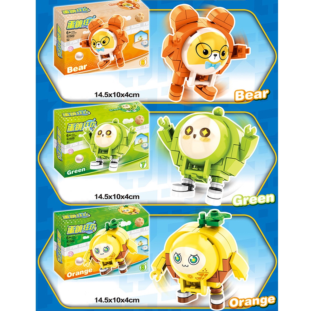 Đồ Chơi Lắp Ráp Lego Hình Quả Trứng Thủ Công Dễ Thương Cho Bé