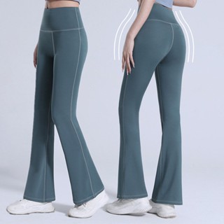 Quần Legging Ống Loe Lưng Cao Mềm Mại Dành Cho Nữ Tập Yoga