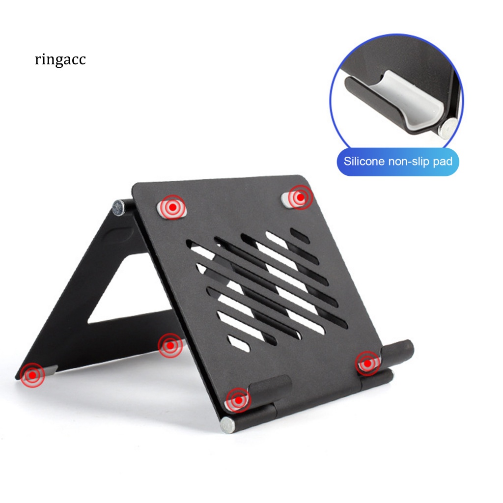 Giá Đỡ Laptop / Máy Tính Bảng Bằng Hợp Kim Nhôm Thiết Kế Tản Nhiệt Tiện Dụng Cho Gia Đình