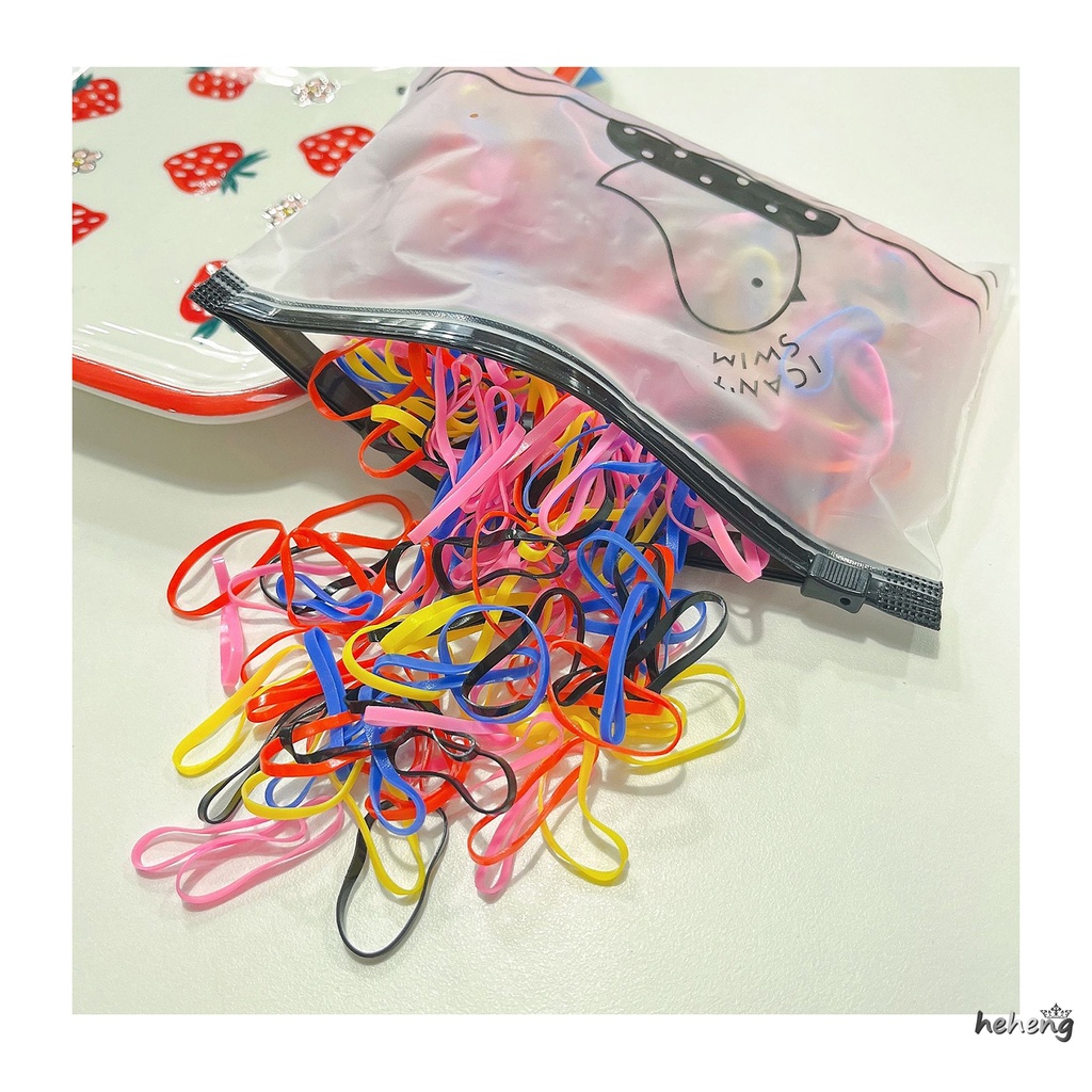 Dây Buộc Tóc Co Giãn Nhiều Màu Sắc Chắc Chắn Và Thoải Mái