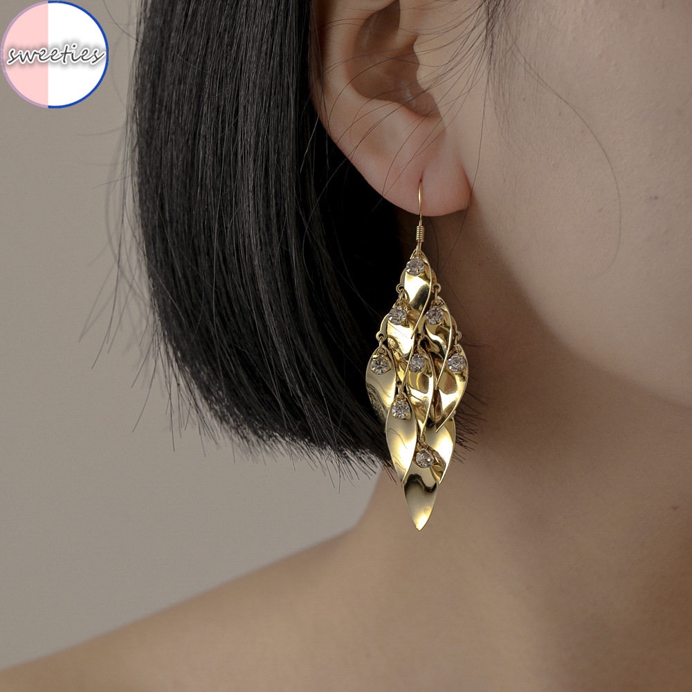 Bông Tai HợP Kim DạNg Tua Rua NhiềU KiểU DáNg