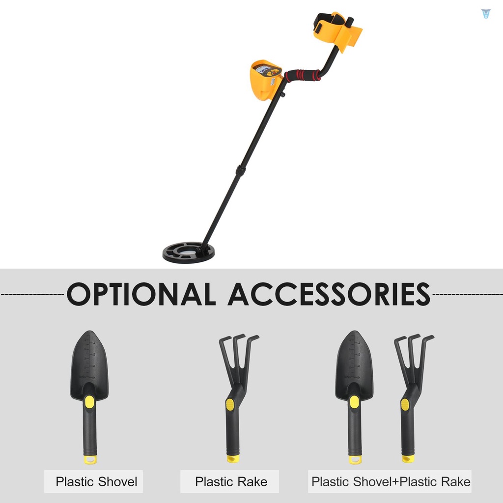 Máy Dò Kim Loại Chuyên Nghiệp Độ Nhạy Cao Với Màn Hình LCD Chống Thấm Nước