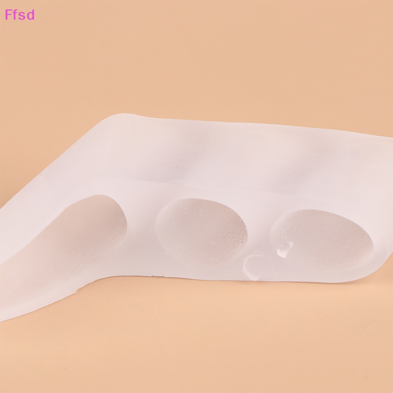 1 Cặp Dụng Cụ Tách Ngón Chân 3 Lỗ Bảo Vệ Hiệu Quả