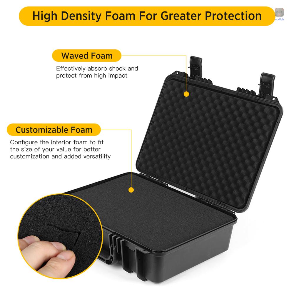 Hộp Cứng Chống Thấm Nước Có Khóa Cài Để Đựng Đồ Tiện Dụng Ốp