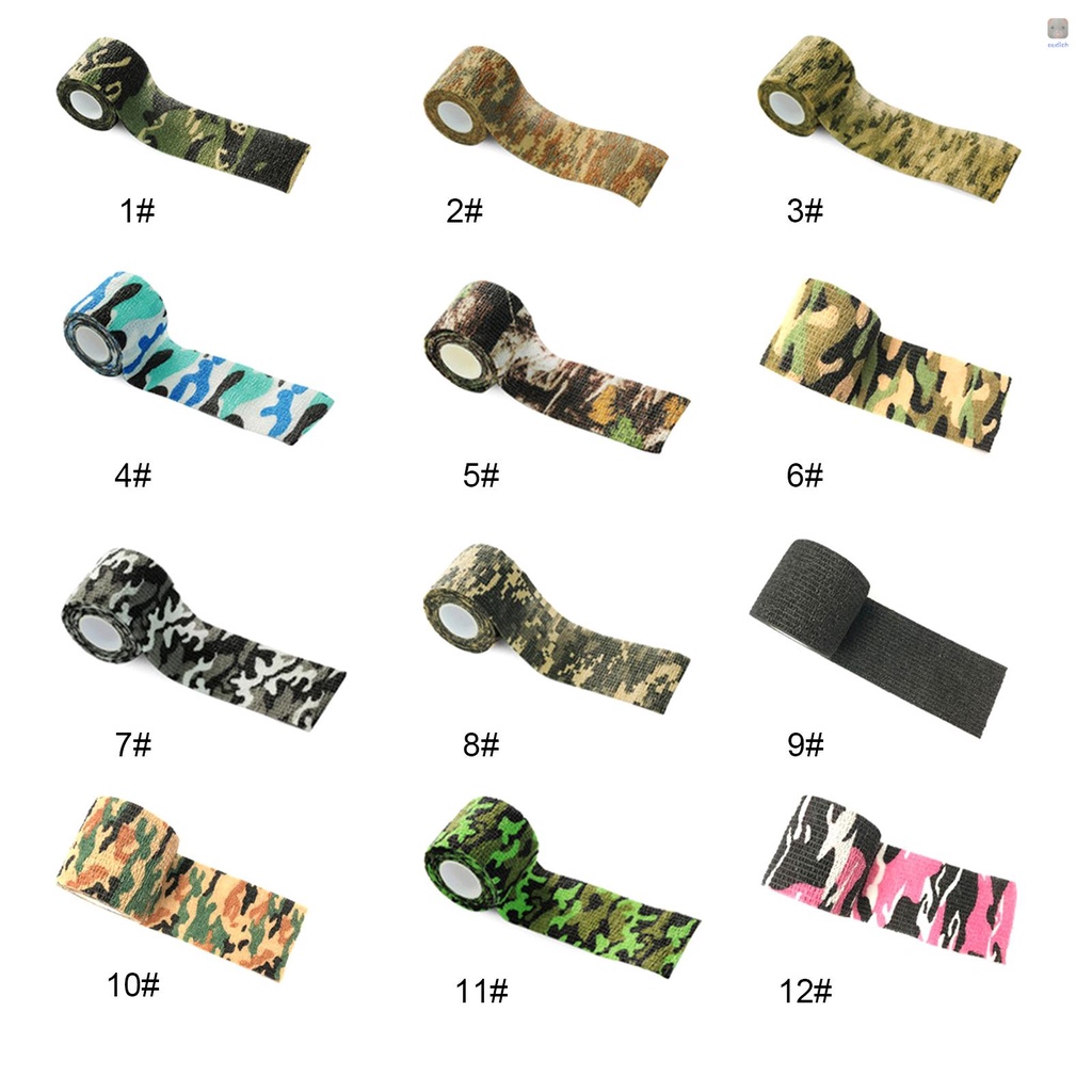 1 Cuộn Băng Keo Co Giãn Họa Tiết Rằn Ri