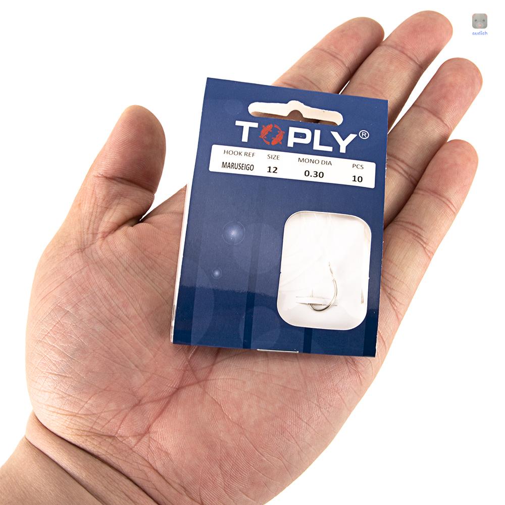 Set 10 Lưỡi Câu Cá Bằng Thép Cacbon