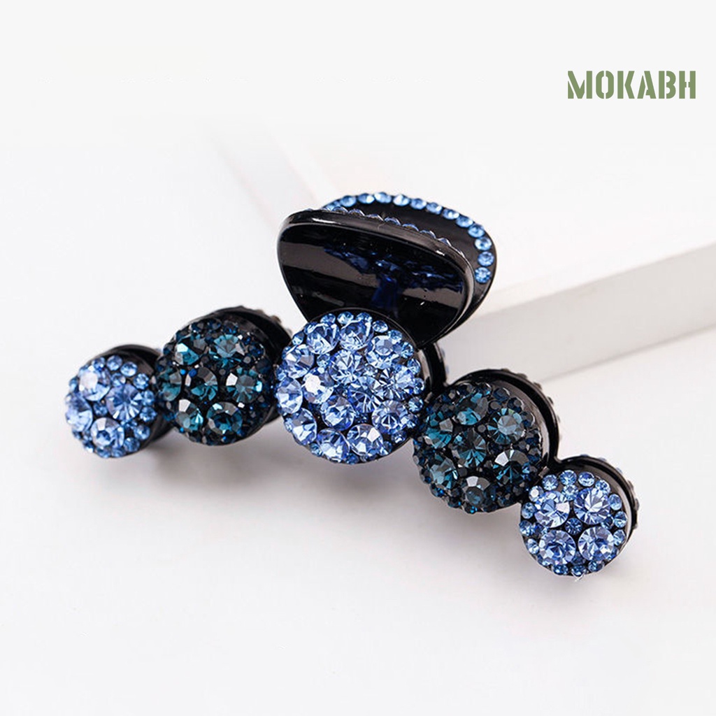 Kẹp Tóc Càng Cua Đính Đá Lấp Lánh Màu Sắc Tươi Sáng