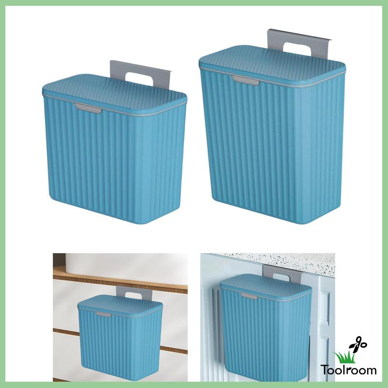 Thùng Rác Có Nắp Đậy Tiện Dụng Cho Nhà Bếp / Phòng Tắm / Văn Phòng