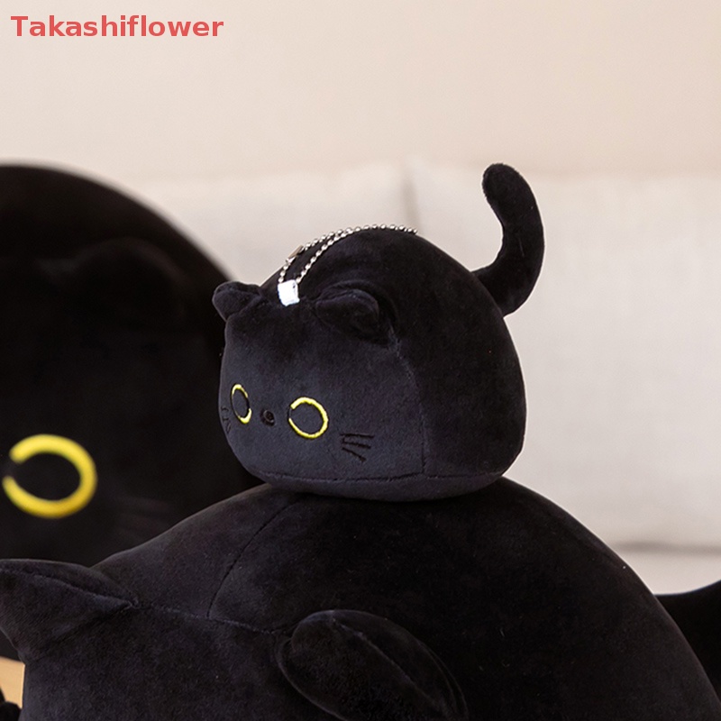 Móc Khóa Hình Mèo Đen Nhồi Bông Đáng Yêu 10 / 25CM