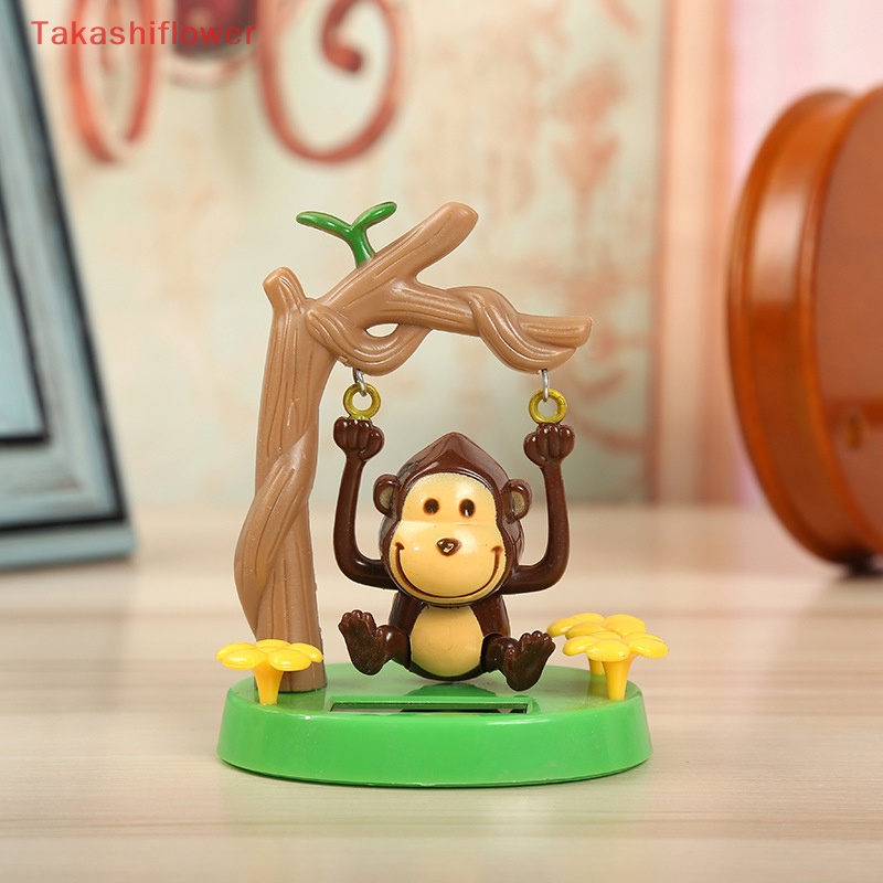 Đồ Chơi Chú Khỉ Hoạt Hình Sử Dụng Năng Lượng Mặt Trời Trang Trí Nội Thất Xe Hơi / Văn Phòng