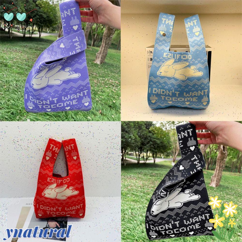 Túi Xách Đeo Vai Mini Đan Len Thời Trang Dành Cho Nữ