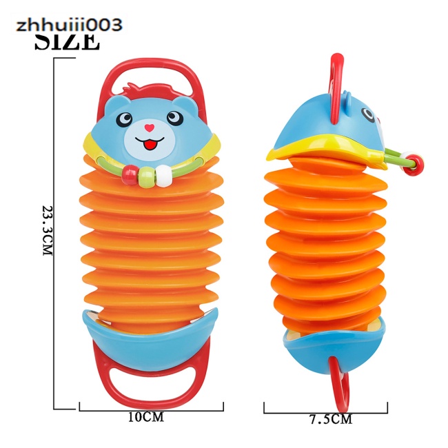 Zhihui Nhạc Cụ Accordion Orff Hình Gấu Hoạt Hình Vui Nhộn Giáo Dục Sớm Cho Bé