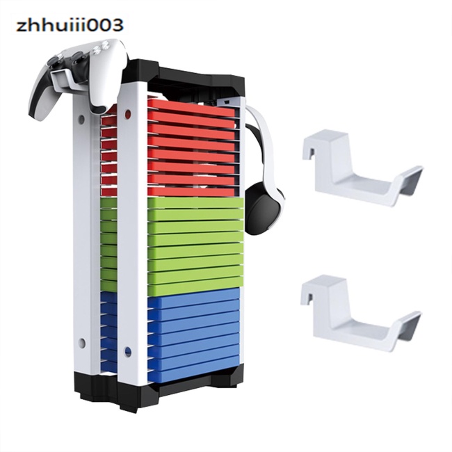 Khay Đựng Đĩa Game Ps5 / Switch / Ps4 Kèm Móc Tai Nghe Tiện Dụng