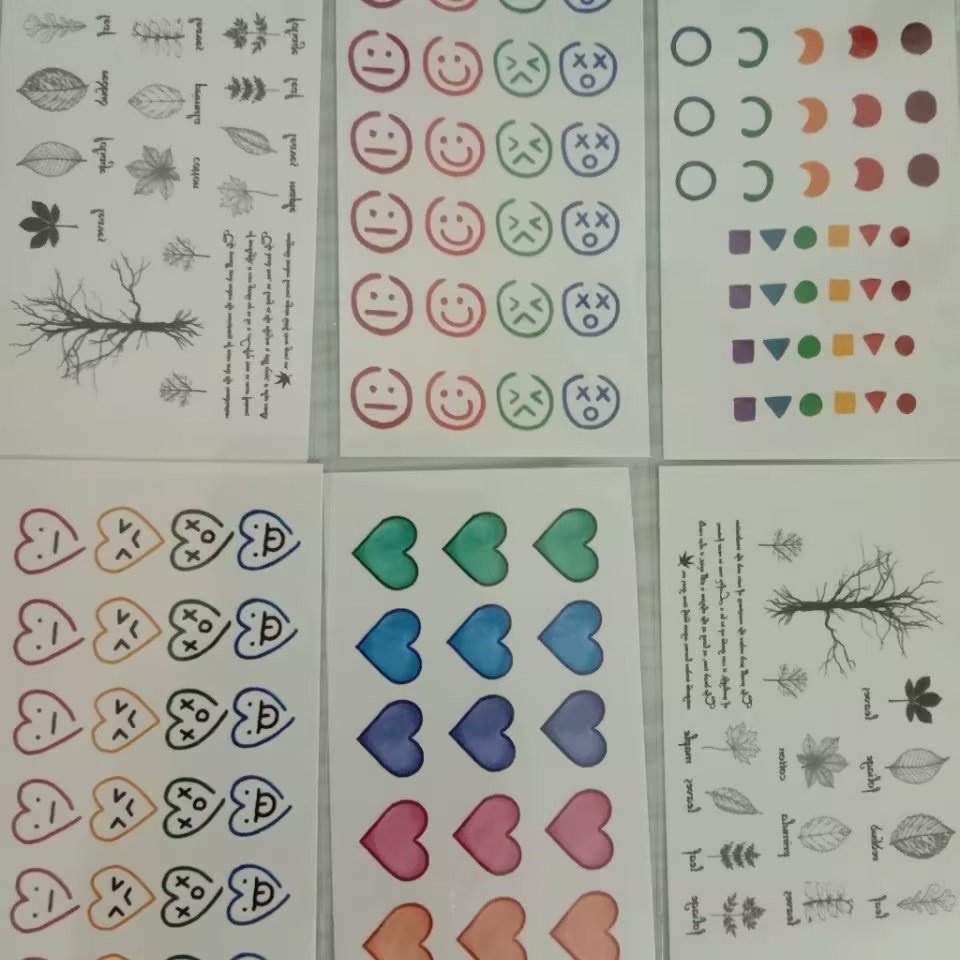 Hình Xăm Dán Kiểu Cặp Đôi Độc Đáo Thời Trang