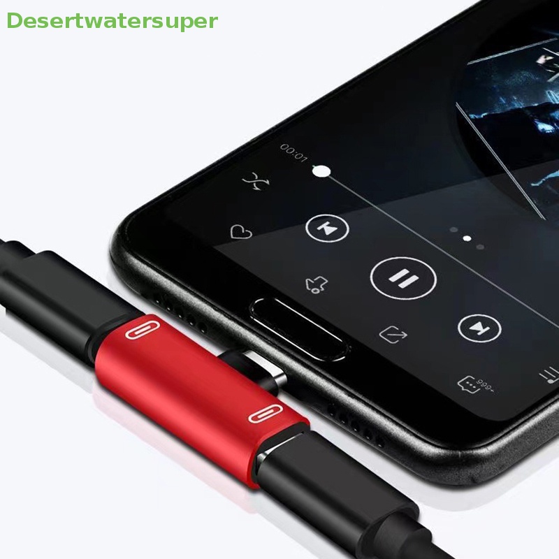 Dây Cáp Âm Thanh Tai Nghe 2 Trong 1 Type C Sang Jack Cắm 3.5mm Cho Samsung Xiaomi Huawei Tablet Type C - 3.5mm OTG