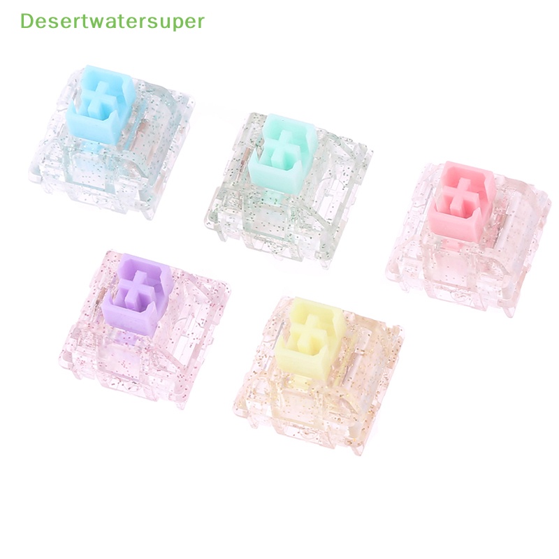 Công Tắc Trong Suốt 5pin RGB 30g 45g 62g 67g 80g force mx clone Cho Bàn Phím Cơ 60m