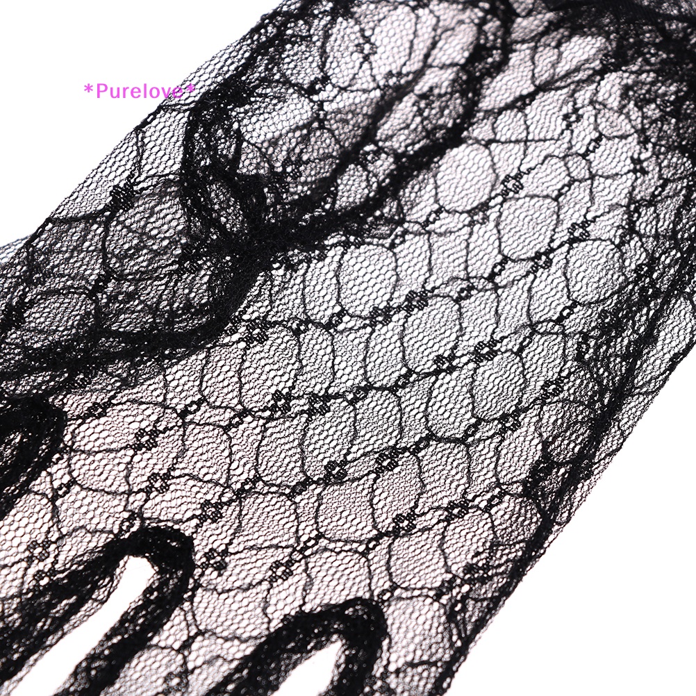 1 Đôi Găng Tay Ren Ngắn Gợi Cảm Dành Cho Cô Dâu Mới