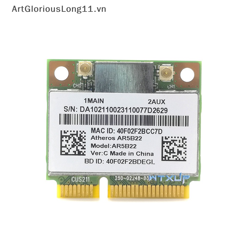 Thẻ Mạng Không Dây ArtGloriousLong 1PC R5B22 300M 5G Hai Băng Tần Tích Hợp Bluetooth 4.0