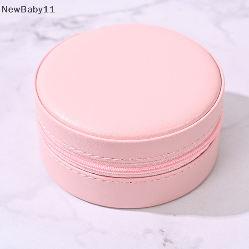Hộp Đựng Trang Sức Hình Tròn Tiện Dụng Khi Đi Du Lịch