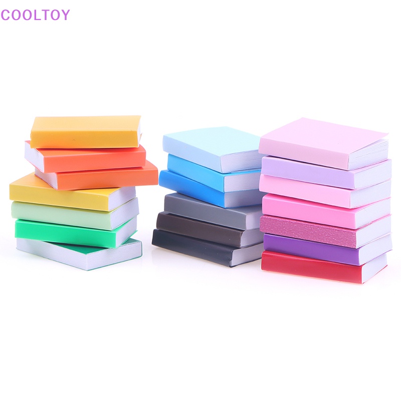 Set 4 Mô Hình Cuốn Sách Mini Trang Trí Nhà Búp Bê