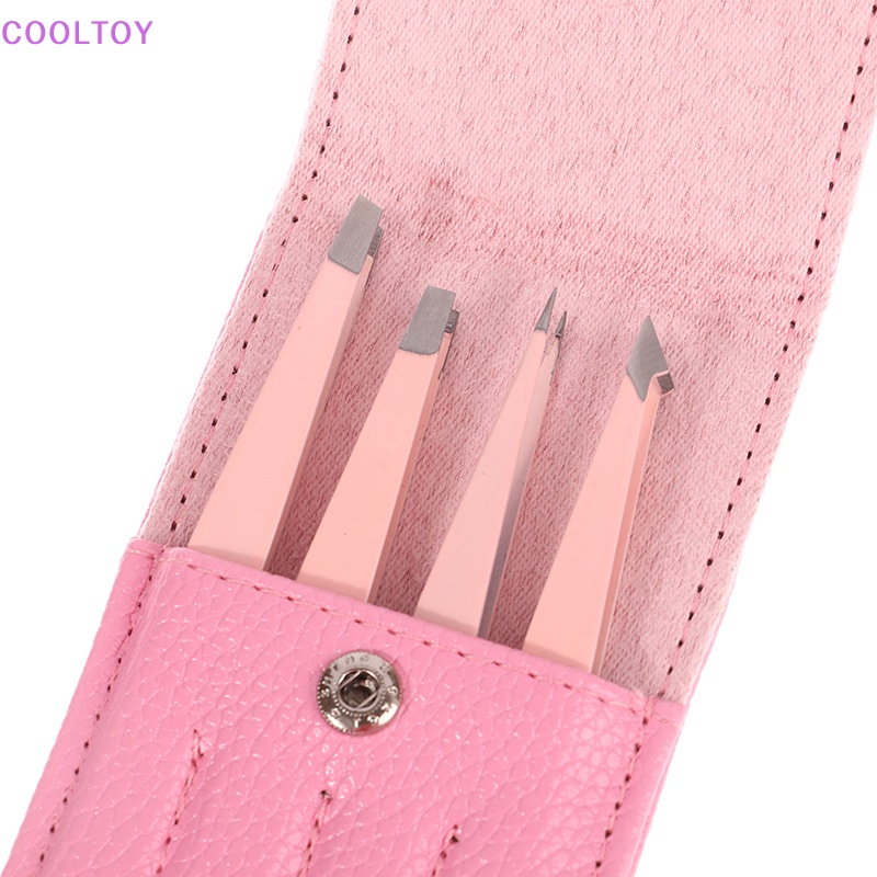 Set 4 Nhíp Nhổ Lông Mày Chuyên Nghiệp