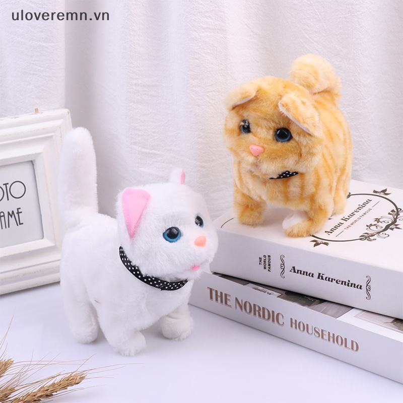 Đồ Chơi Nhồi Bông Hình Chú Mèo Mềm Mại Dễ Thương Cho Mèo Cưng