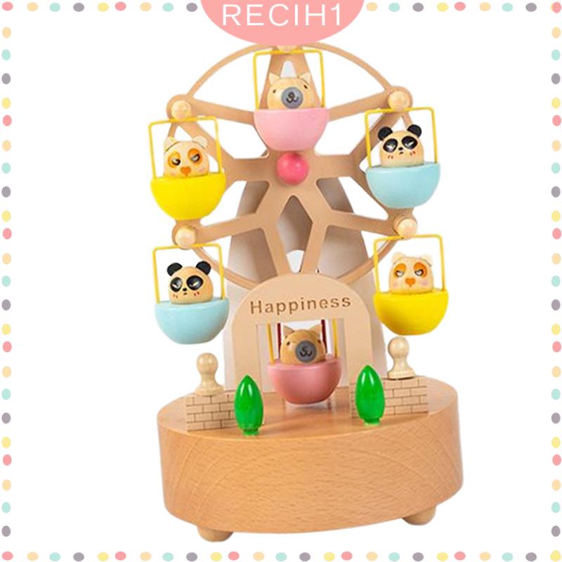 Hộp Nhạc Xoay Hình Động Vật Dành Cho Trẻ Em