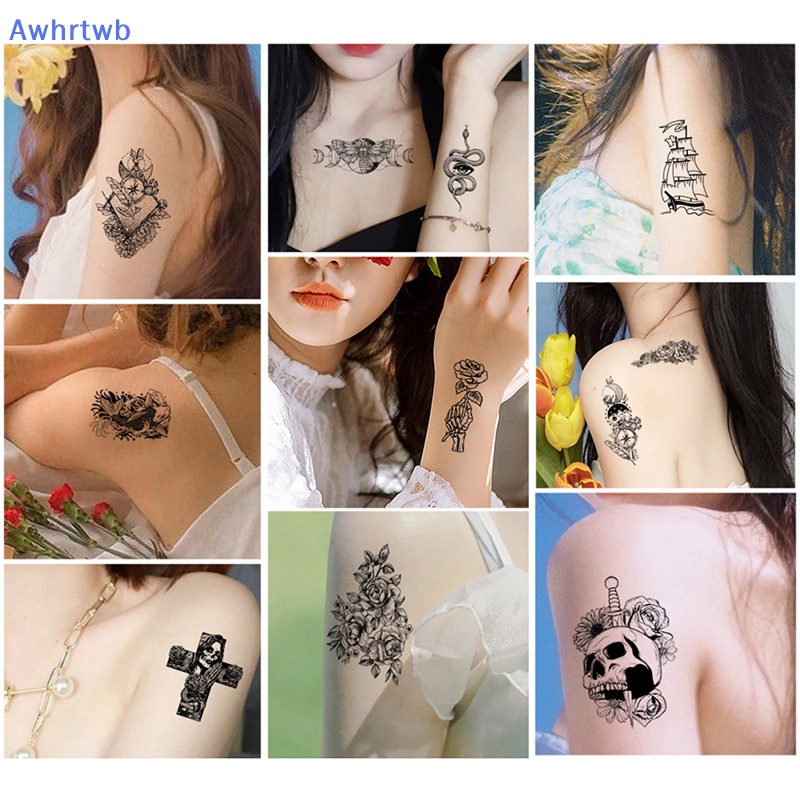 Hình Xăm Dán Tạm Thời 3D Chống Nước Độc Đáo Mới